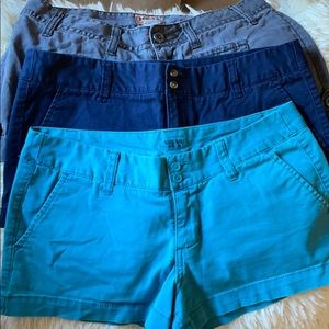 Mossimo and mudd shorts